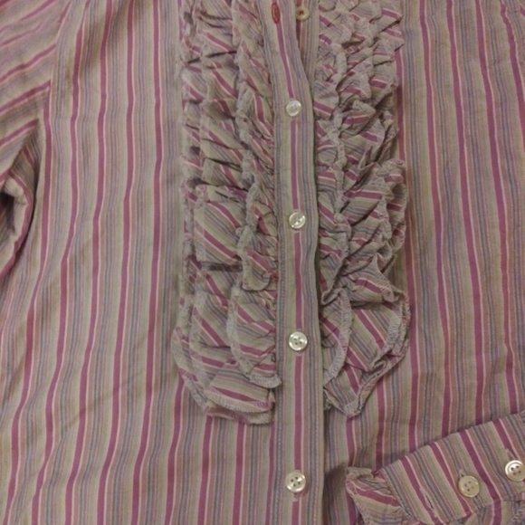 7 For All Mankind Ruffle Top - Picture 2 of 3